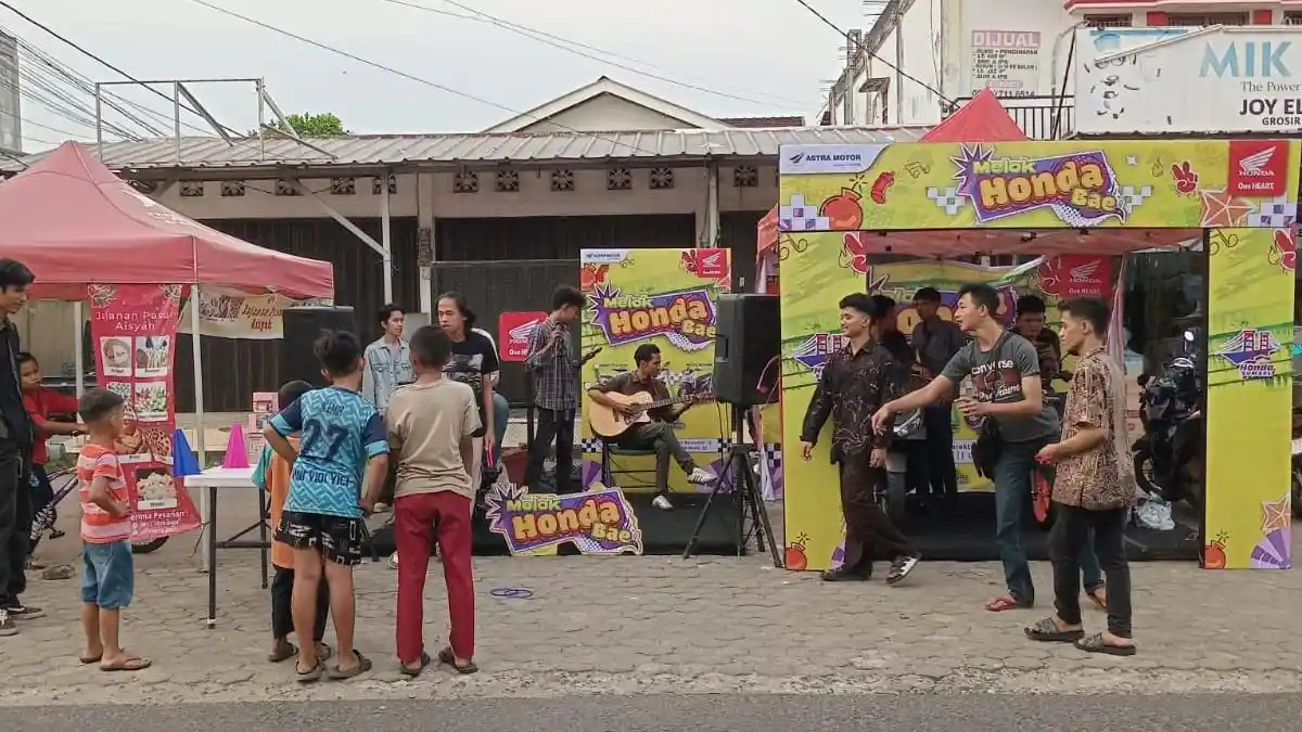 Astra Motor Sumsel Sapa Warga di Berbagai Daerah Sumsel lewat “Melok Honda Bae”