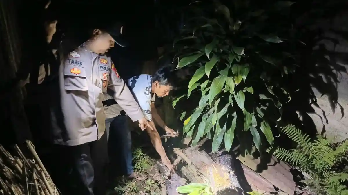 Pria di Lampung Dengar Suara Lirih Mirip Kucing sebelum Temukan Bayi  