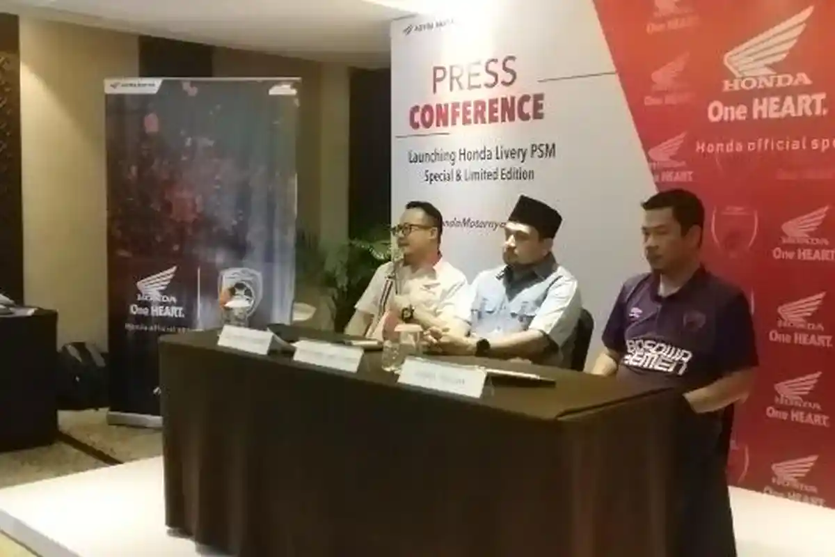 Appi: Jangan Ngaku Suporter Setia PSM Kalau Tidak Beli Motor PSM