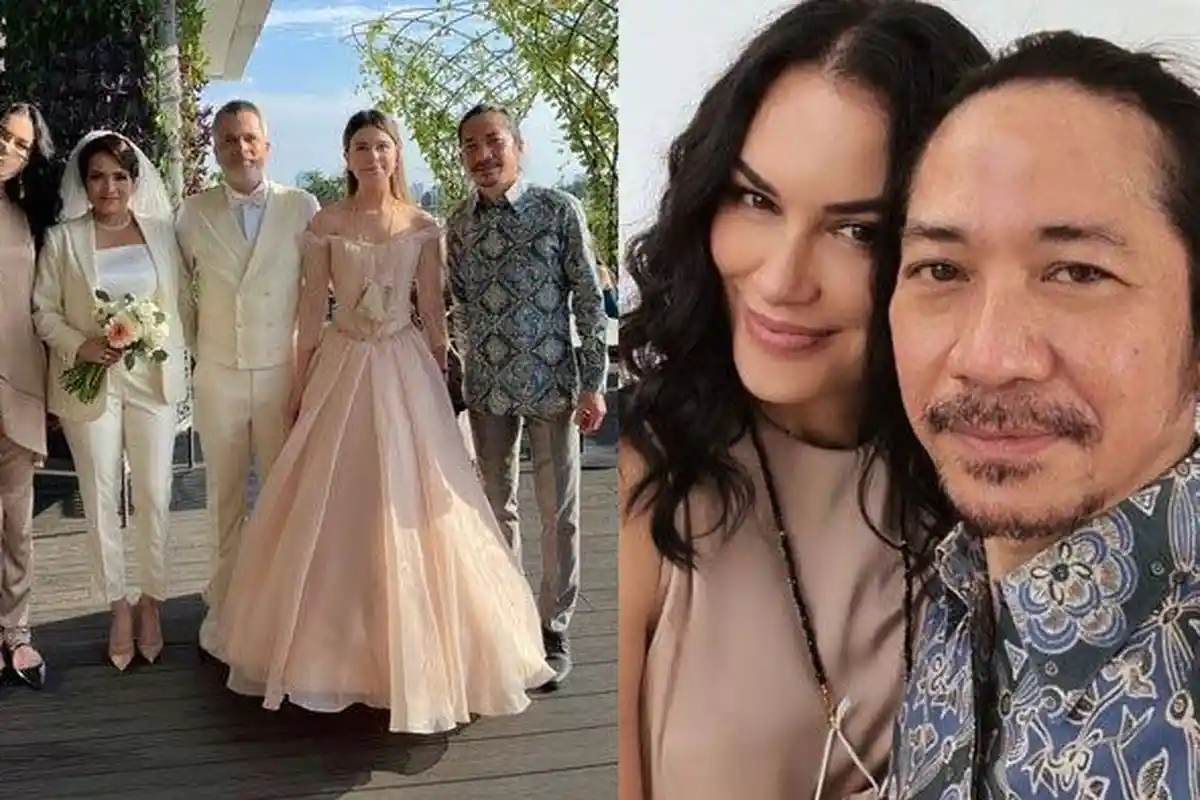 Bukan Ariel Noah, Sophia Latjuba Gandeng Abdee Slank ke Pernikahan Mantan Suami