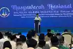 Ketum MUI Puji Prabowo Pemimpin Istikamah, Tapi Presiden Tak Hadir di Munas