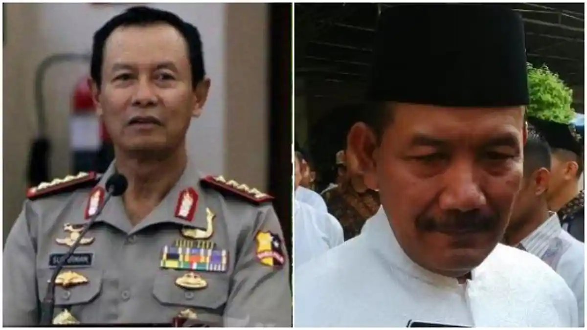 Sosok Jenderal Sutarman & Badrodin Haiti 2 Jenderal Bintang 4 pada 2015 ...