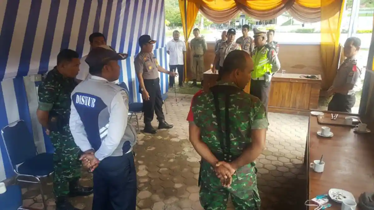 Kapolres Asel Cek Kesiapan Pos Pam dan Pos Yan Ops Lilin Rencong 2019