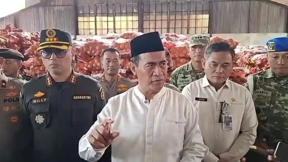 Mentan Amran Terima Banyak Laporan soal Bahan Pangan yang Diselundupkan ke RI, Ada Beras dan Migor