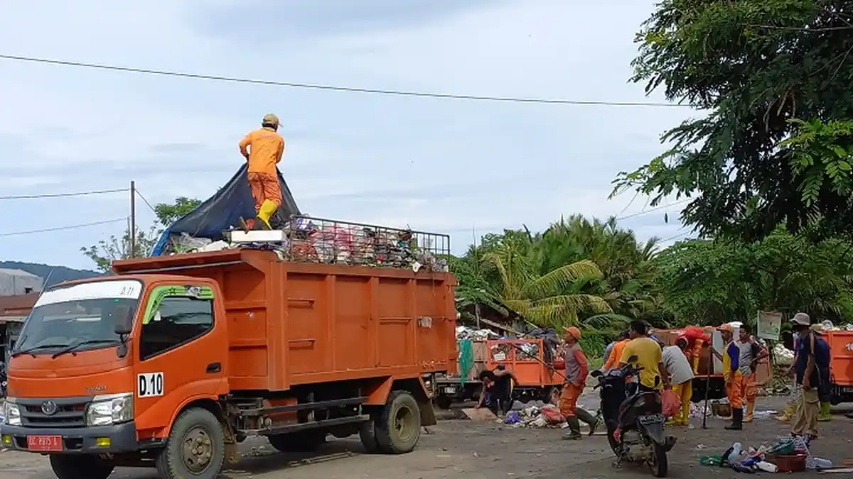 7 Ribu Ton Lebih Sampah di Mamuju Sepanjang 2021 Diangkut ke TPA