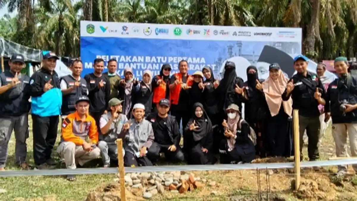 Abulyatama Bangun Masjid dan Sumur Air untuk Korban Banjir di Aceh Tamiang