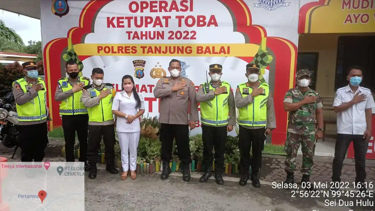 Polres Tanjungbalai Terima Kunjungan Pamatwil Polda Sumut