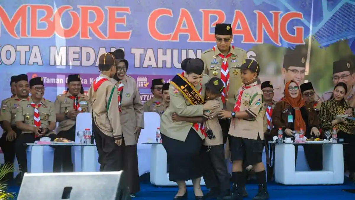 Jambore Cabang Kota Medan 2026, Tekankan Pembentukan Karakter dan Disiplin Generasi Muda