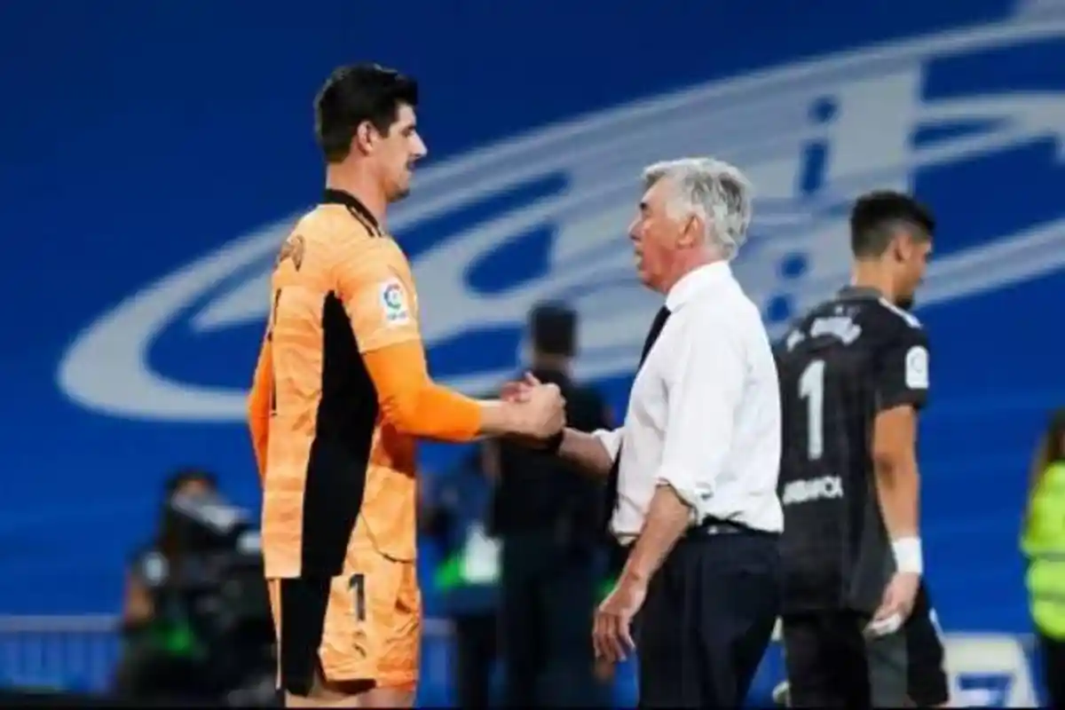 Carlo Ancelotti Berubah Pasang Courtois Bukan Lunin, Prediksi Line up Pemain Real Madrid vs Dortmund
