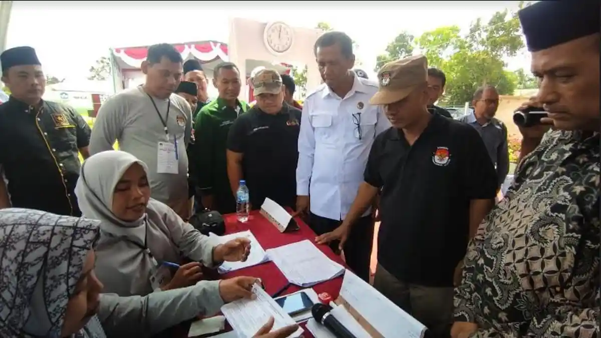 Sebulan Jelang Pemilu 2024, KPU Sergai Gelar Simulasi Putungsura dan Aplikasi Sirekap