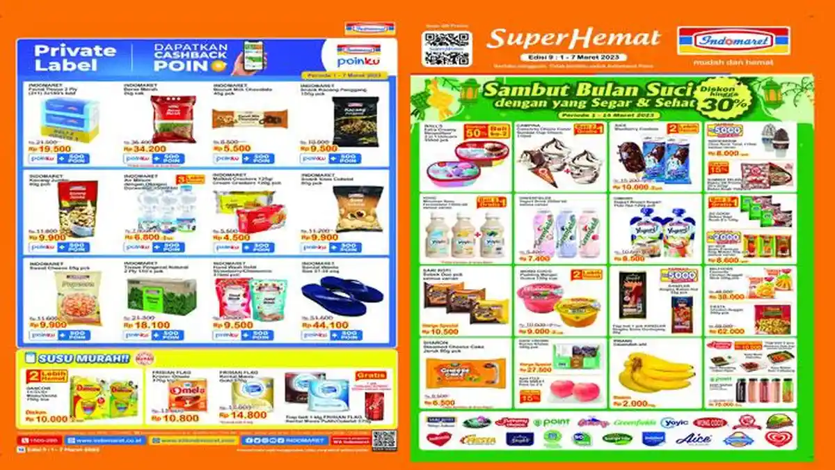 Promo Indomaret di Awal Maret 2023, Simak Daftar Produk yang Diskon Besar