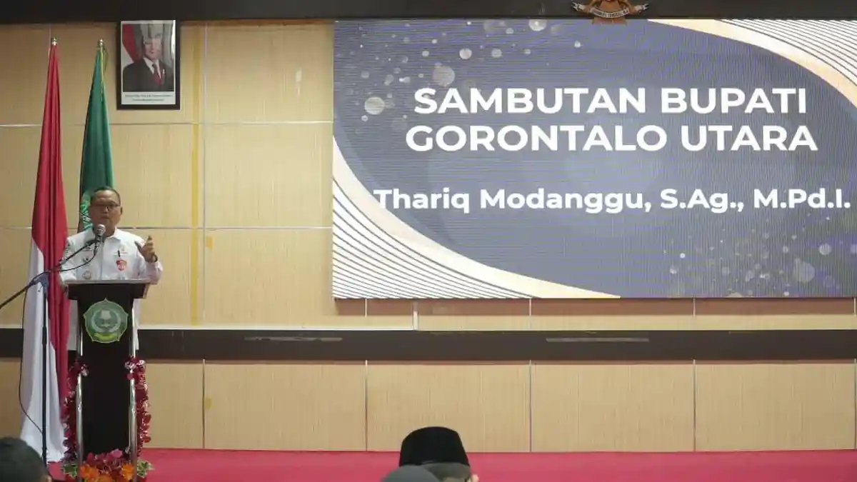 Bupati Gorut Thariq Modanggu Hadiri KKST Award di IAIN Sultan Amai Gorontalo