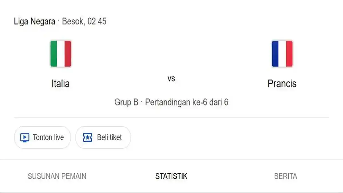 Prediksi Skor dan Susunan Pemain Italia vs Perancis, Adu Tajam Kean dan Thuram