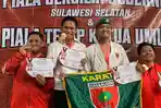 Personel Polda Sulbar Bripda Muh Risaldi Raih Medali Emas Piala Gubernur Sulsel