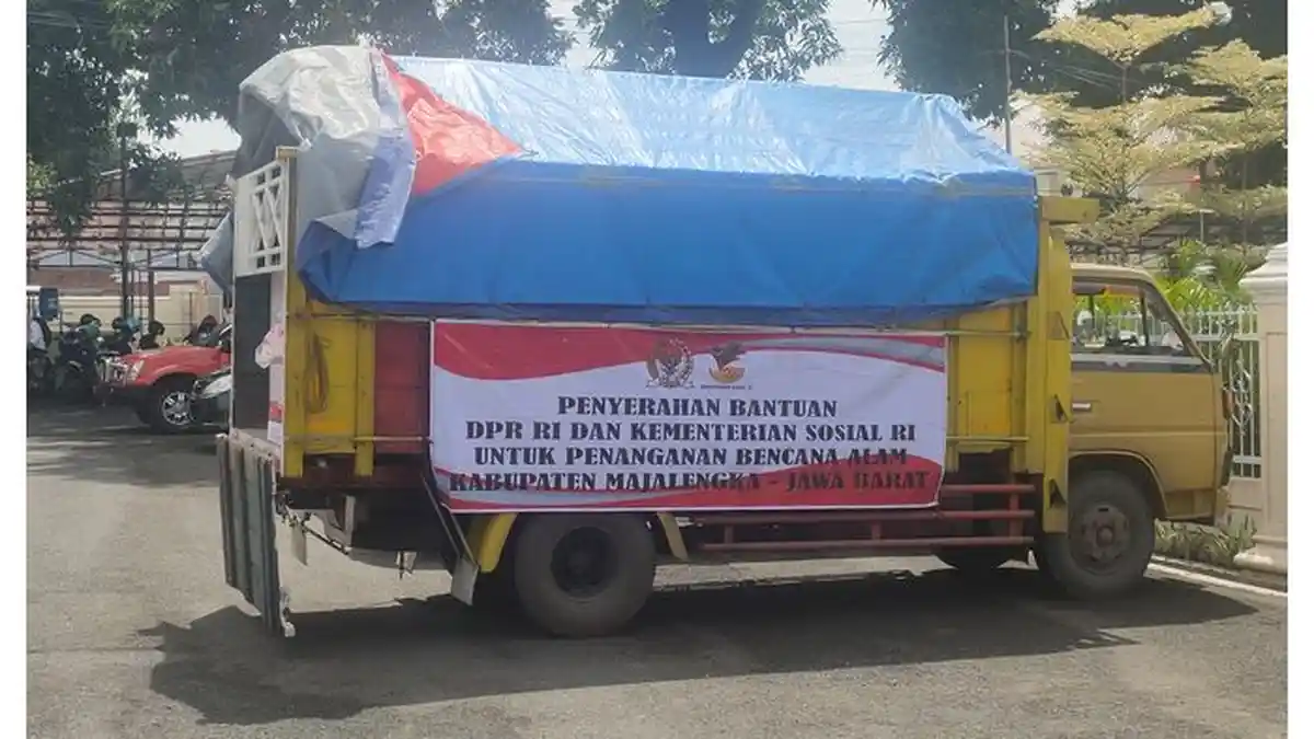 Respon Pemerintah Pusat Soal Banyaknya Bencana, Distribusikan 'Buffer Stock' ke Majalengka