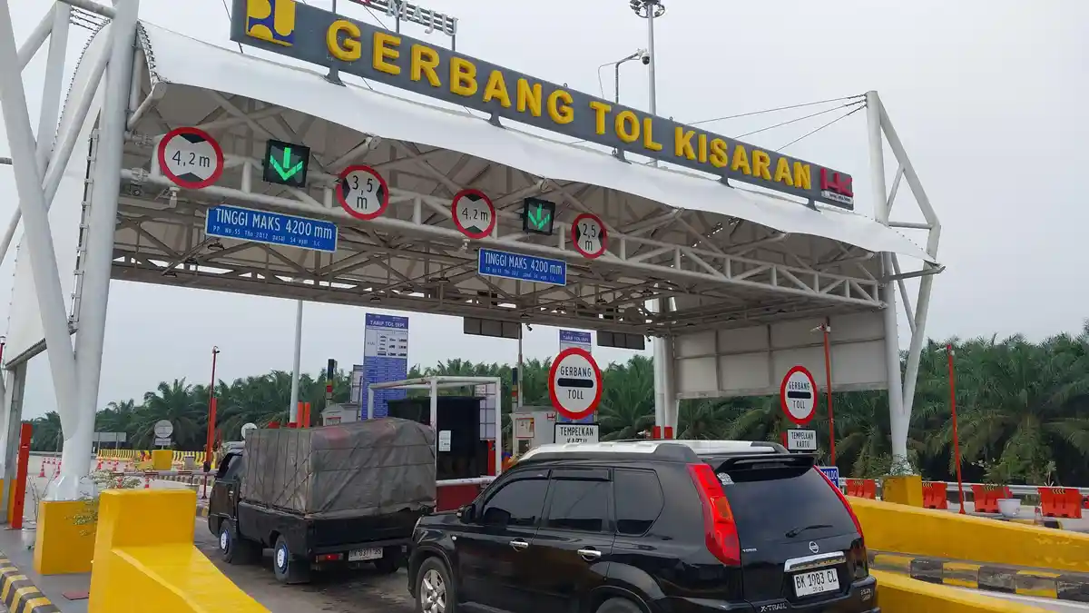 Libur Natal dan Tahun Baru 2026 Tol Kisaran Ramai Peminat