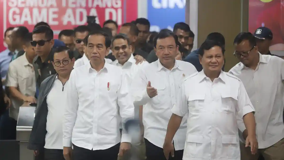 Prabowo dan Jokowi Bertemu, Gerindra: Momentum Kedua Pendukung untuk Berdamai