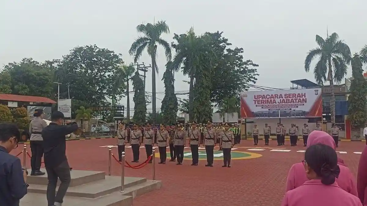 Wajah Baru Perwira Polres Karimun, Dua Kasat dan Kapolsek Ikuti Sertijab