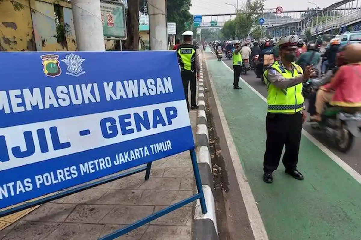 Jadwal Ganjil Genap di Jakarta Rabu 29 Oktober 2025, Cek Lokasi dan Waktunya
