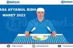 Jadwal Puasa Ayyamul Bidh Bulan Maret 2022, Beserta Bacaan Niat dan Keutamaannya
