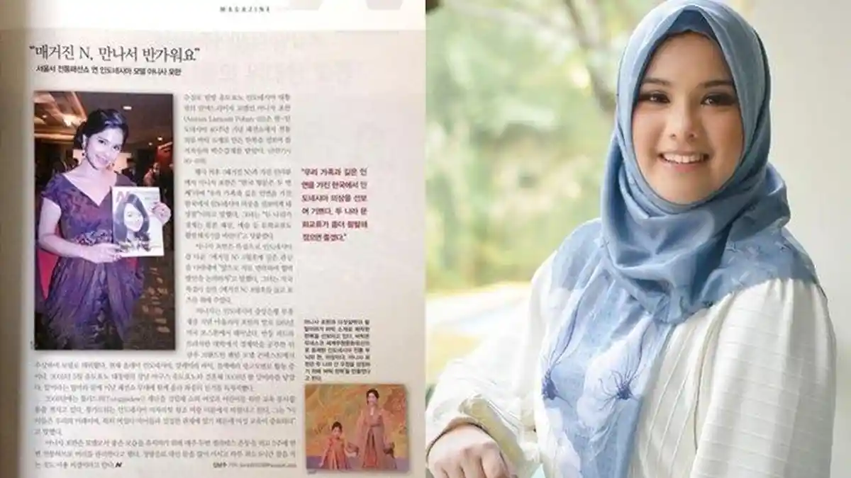 Saat Jadi Model Sampul Majalah Korea Selatan, Cantiknya Istri AHY Annisa Pohan dan Almira Tunggadewi