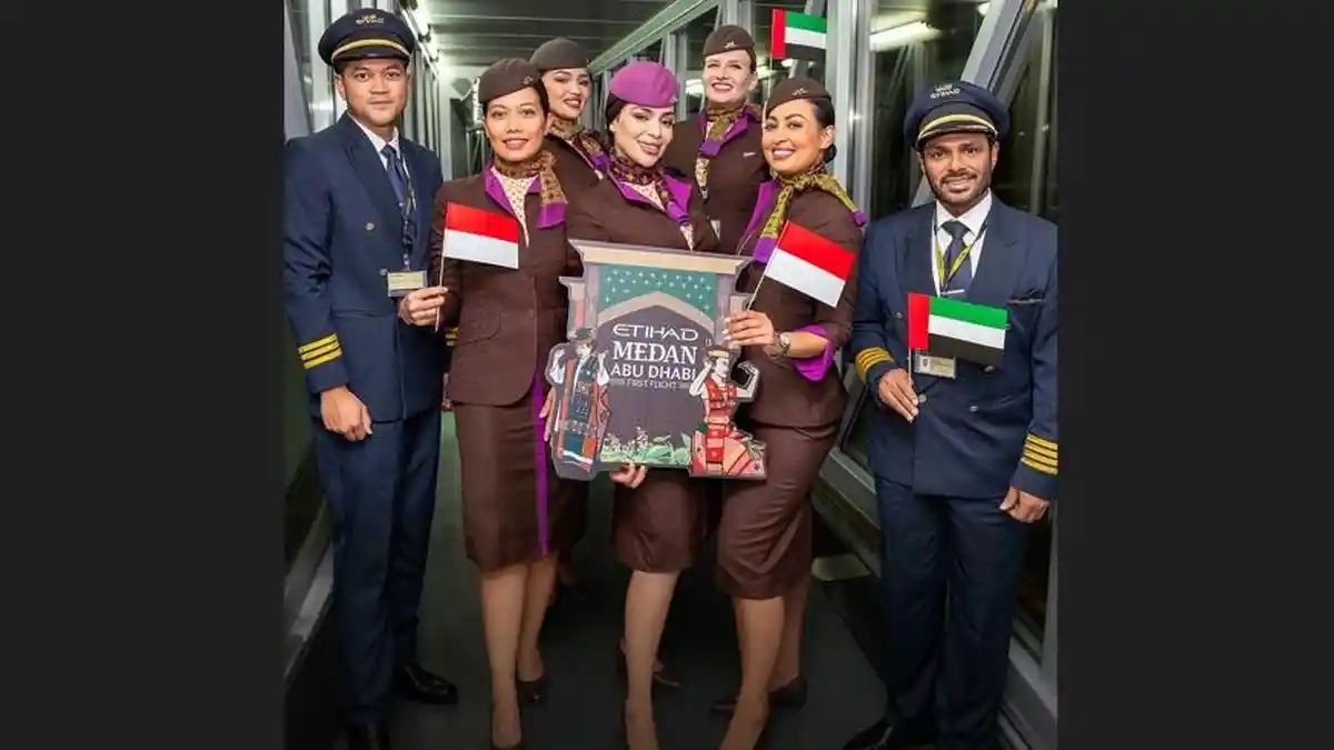 Terbang ke Abu Dhabi Langsung dari Medan, Etihad Airways Jadwalkan Tiga Kali Seminggu 