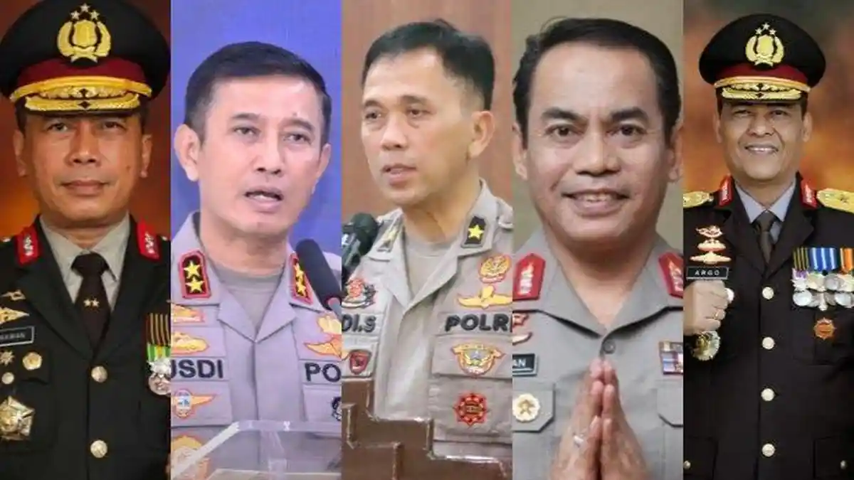Daftar 5 Jenderal Bintang 2 Akpol 1991 Pernah Tugas di Sulawesi Selatan, Gantian jadi Kapolda Sulsel