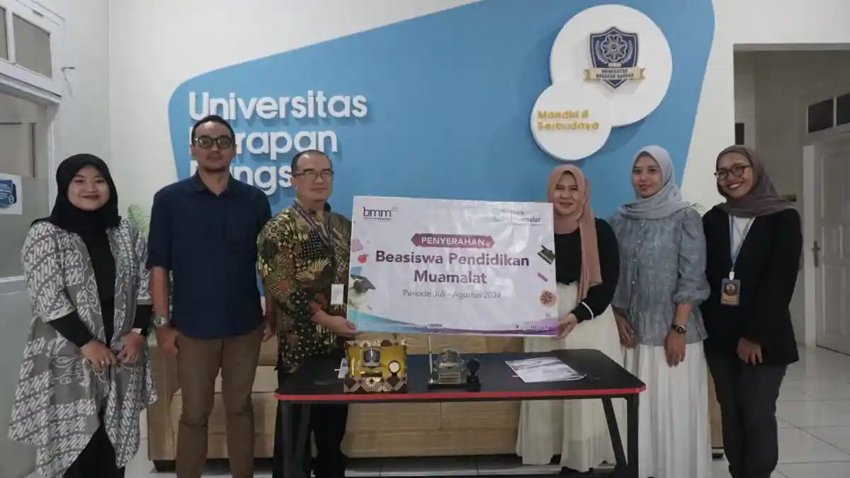 Bantu Mahasiswa Berprestasi, UHB dan Bank Muamalat Luncurkan Program Beasiswa Pendidikan