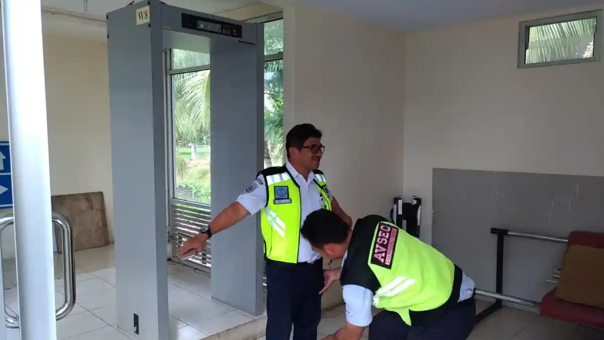 Jamin Keamanan Penerbangan, Otoritas Bandara VIII Gelar Sweeping PAS Bandara Sam Ratulangi
