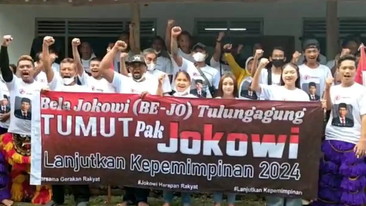 Jadi Harapan Rakyat, BE-JO Deklarasikan Diri-Setia dan Ikut Keputusan Jokowi Soal Presiden 3 Periode