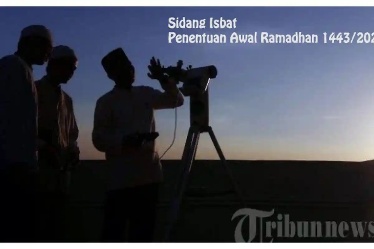 Hasil Hilal Ramadhan 2022 Tarikh Puasa 2022 Tonton Live Streaming TVRI Hari Ini Pantau Sidang Isbat