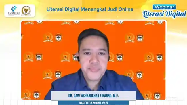 Pimpinan Komisi I DPR Dave Laksono: Literasi Digital Jadi Benteng Utama Tangkal Judi Online