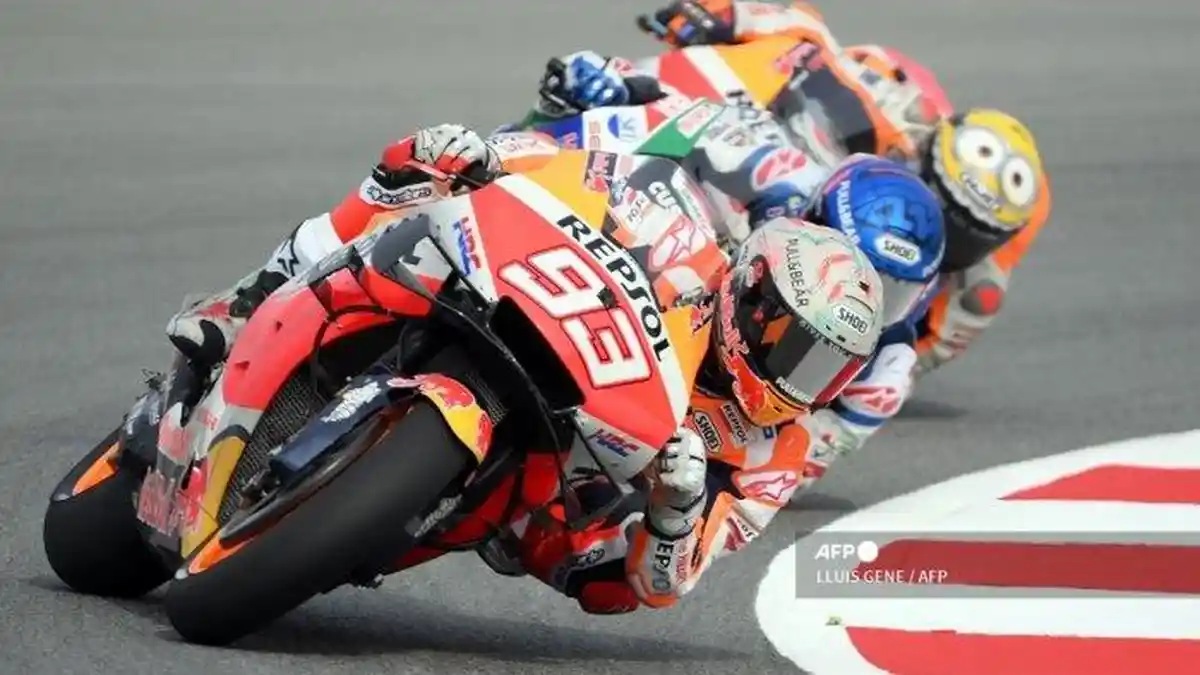 Bersepeda jadi Menu Latihan Marc Marquez Jelang Paruh Kedua MotoGP 2021
