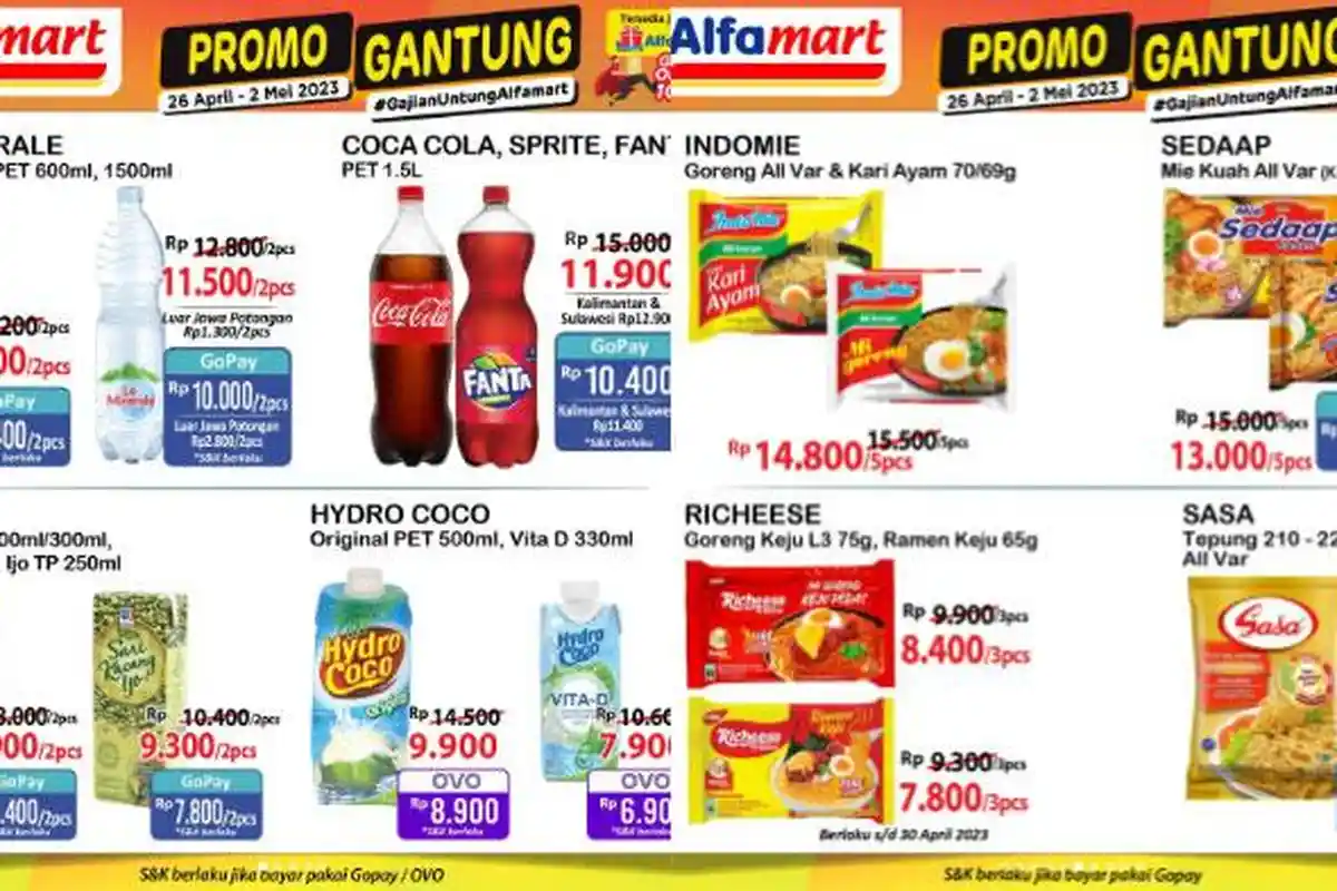 Promo JSM Alfamart 28 April Hingga 2 Mei 2023, Lengkap Diskon Kebutuhan Rumah Tangga Akhir Pekan