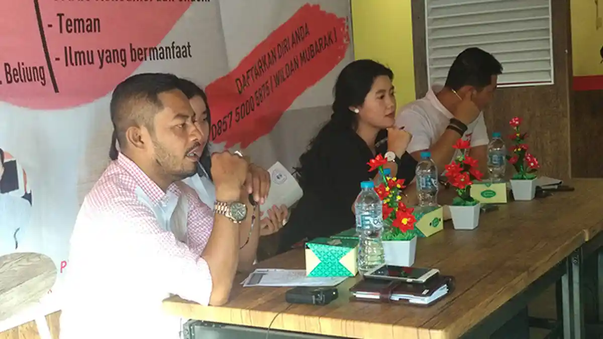 Diskusi di Rumah Aspirasi, Moch Sab'in Serap Aspirasi Masyarakat 