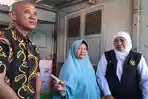 Gubernur Khofifah Sambangi Soetari Janda Perintis Kemerdekaan, Berbagi Bingkisan dan Sembako