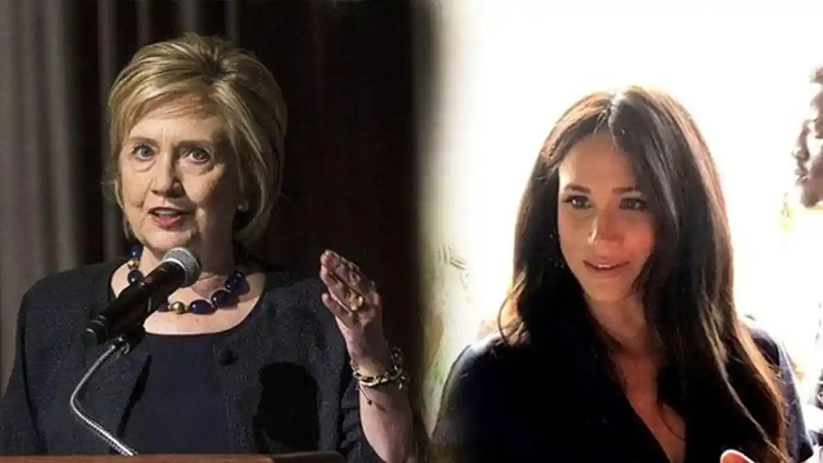 Kerap Dibully Media, Meghan Markle Dapat Dukungan dan Pelukan dari Hillary Clinton