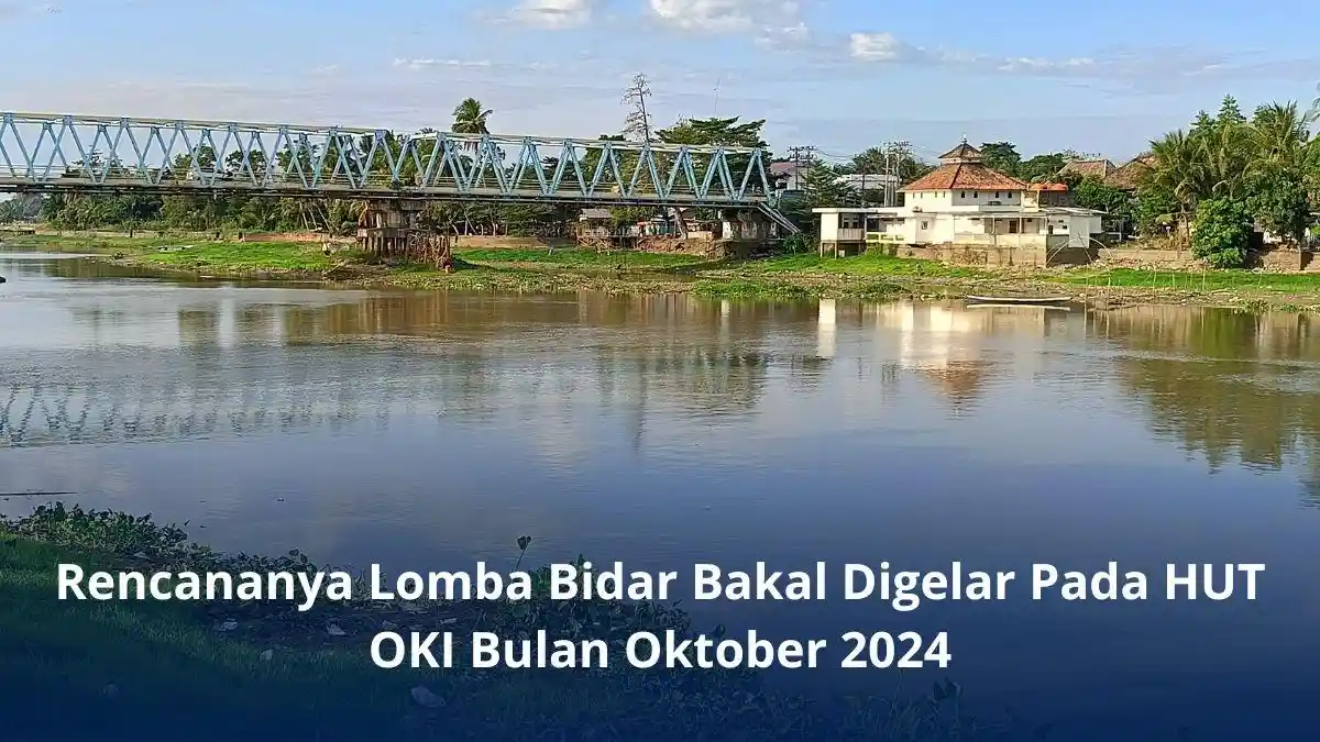 Lomba Perahu Bidar di OKI Dibatalkan, Debit Air di Sungai Komering Surut