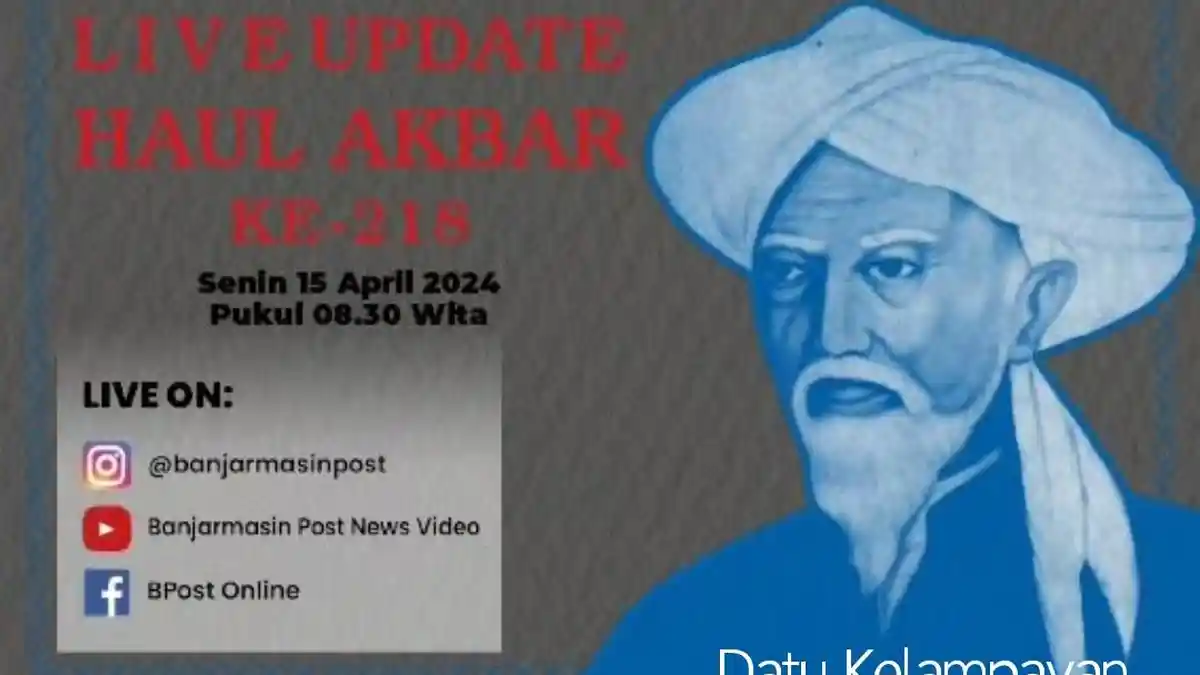 Link Live Streaming Haul Datu Kelampayan 2024 Hari ini via YouTube, Mulai Jam 09.00 WITa