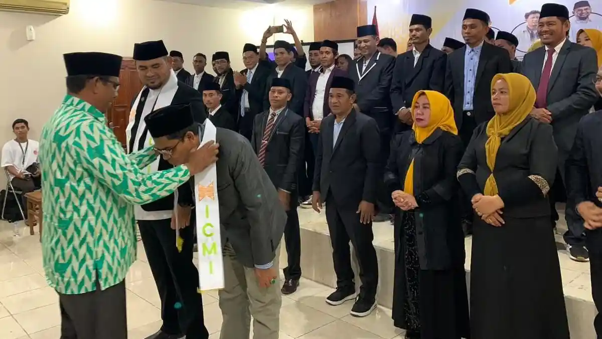 Pengurus ICMI Orda Halmahera Selatan Periode 2023-2028 Dilantik, Mahmud Samiun Jadi Ketua