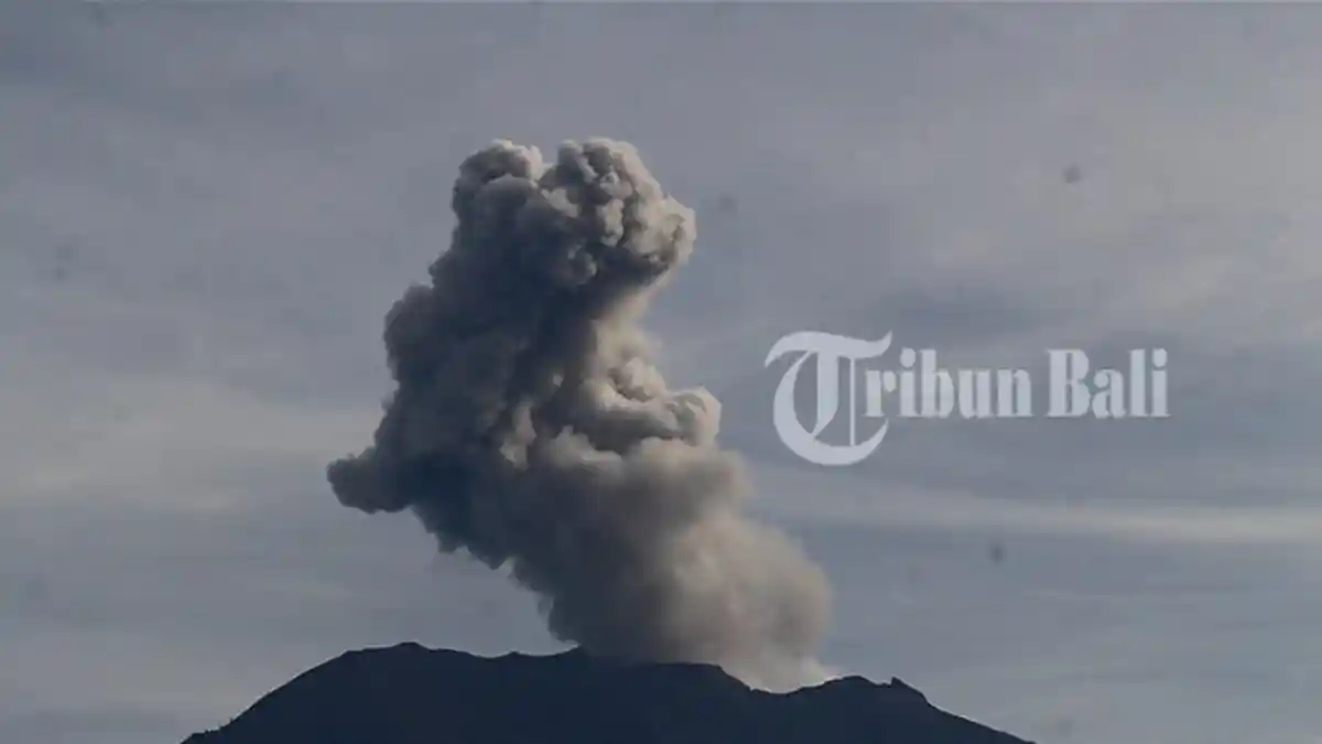 Gunung Agung Meletus, Inilah Prakiraan Cuaca di Bali pada Jumat Hari ini