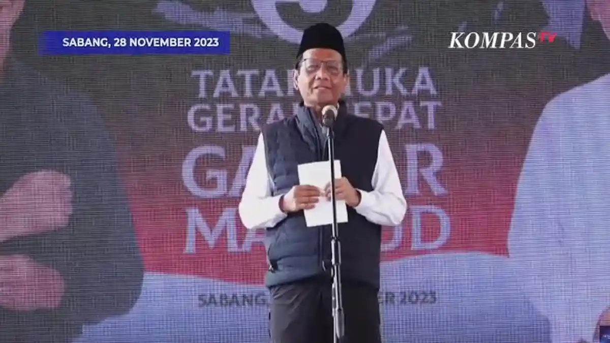 Dari Ujung Barat Indonesia, Mahfud MD Sapa Warga Aceh: Peu Haba? Beudoh Rakan Ta Bangun Aceh