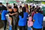 Pengunjung Bandung Zoo Membludak pada H+2 Lebaran 2023
