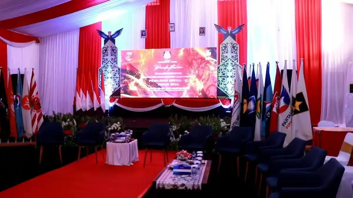 Hari Pertama Pendaftaran, Belum Ada Paslon yang Datang di KPU Kaltara, Sediakan 100 Kursi