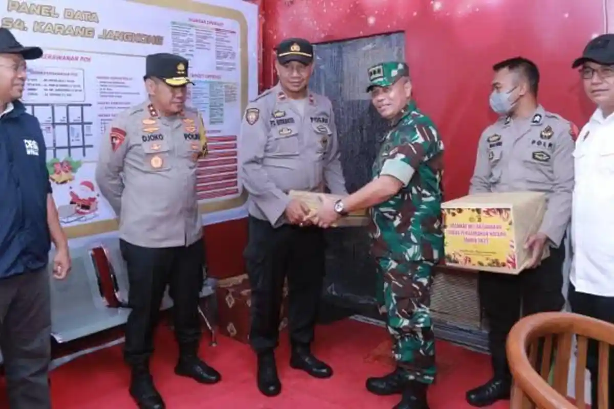 Korem 162/WB Gandeng Forkopimda NTB Patroli Pospam dan Gereja untuk Memastikan Natal Berjalan Lancar