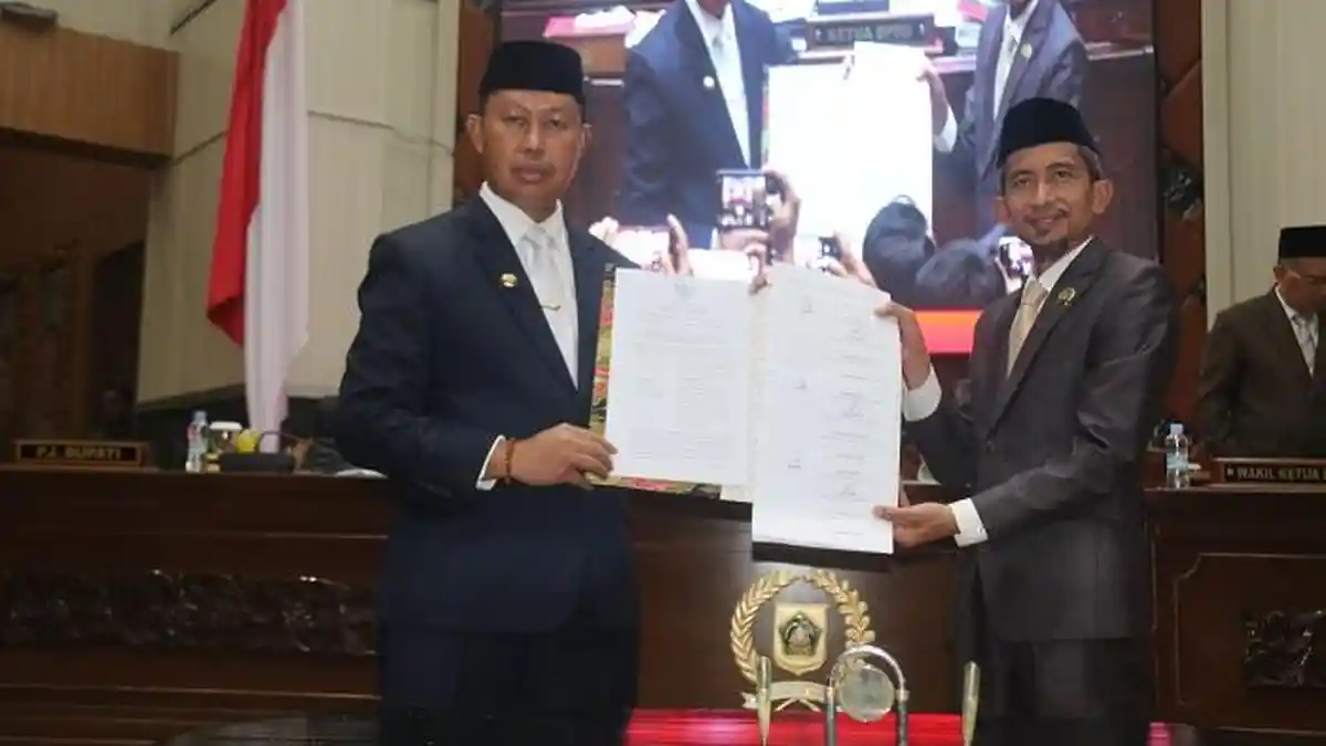 Rapat Paripurna Terakhir DPRD Kabupaten Bogor Periode 2019-2024 Sahkan Perubahan APBD 2024