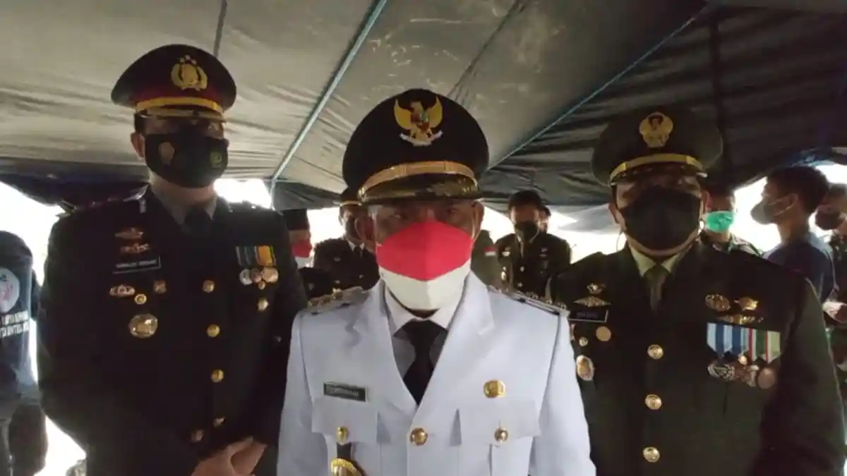 Komunitas di Bulungan Bentangkan Bendera Merah Putih 76 Meter, Bupati: Mudahan Jadi Agenda Rutin