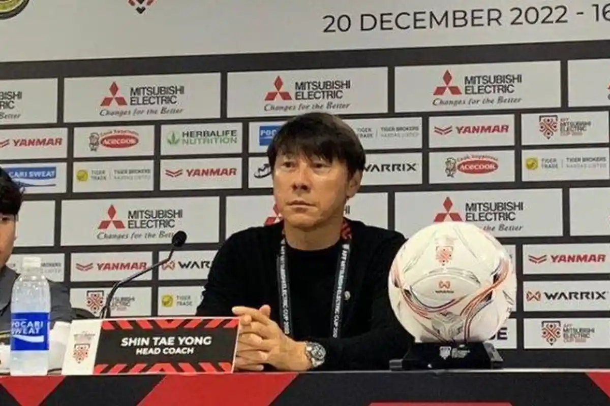 Pelatih Timnas Shin Tae-yong Bicara Soal Pemain yang Gagal Cetak Gol di Gawang Kosong