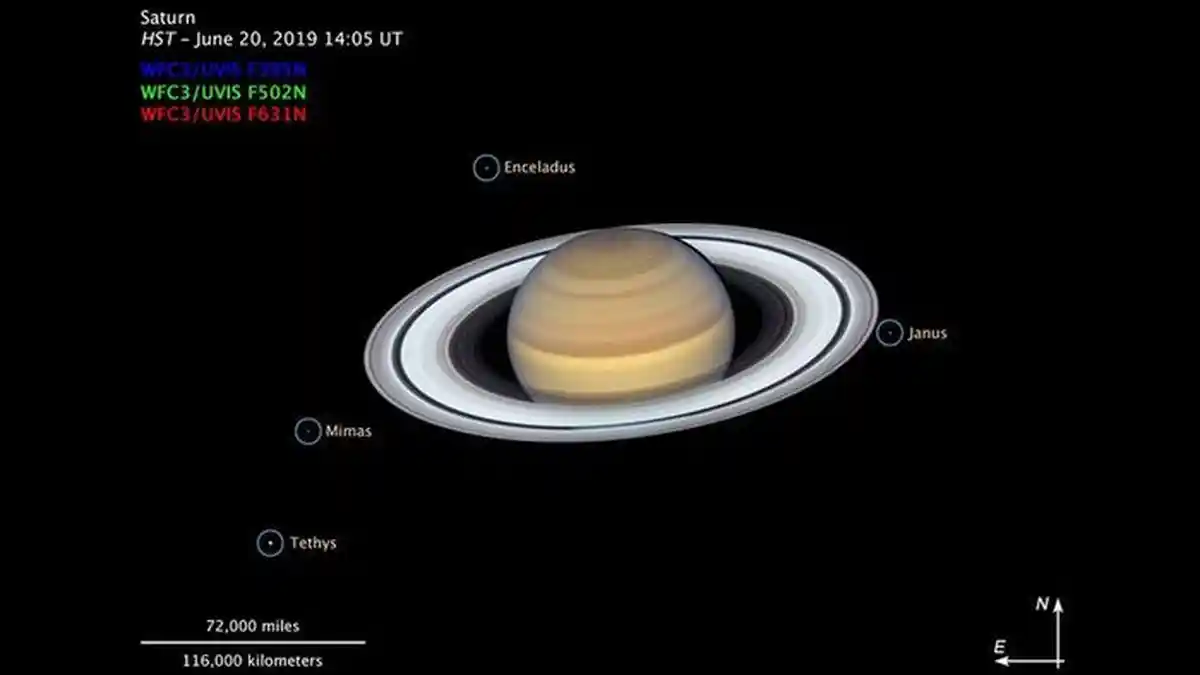 Teleskop Hubble Tangkap Potret Terbaru Planet Saturnus, Ternyata Seindah Ini