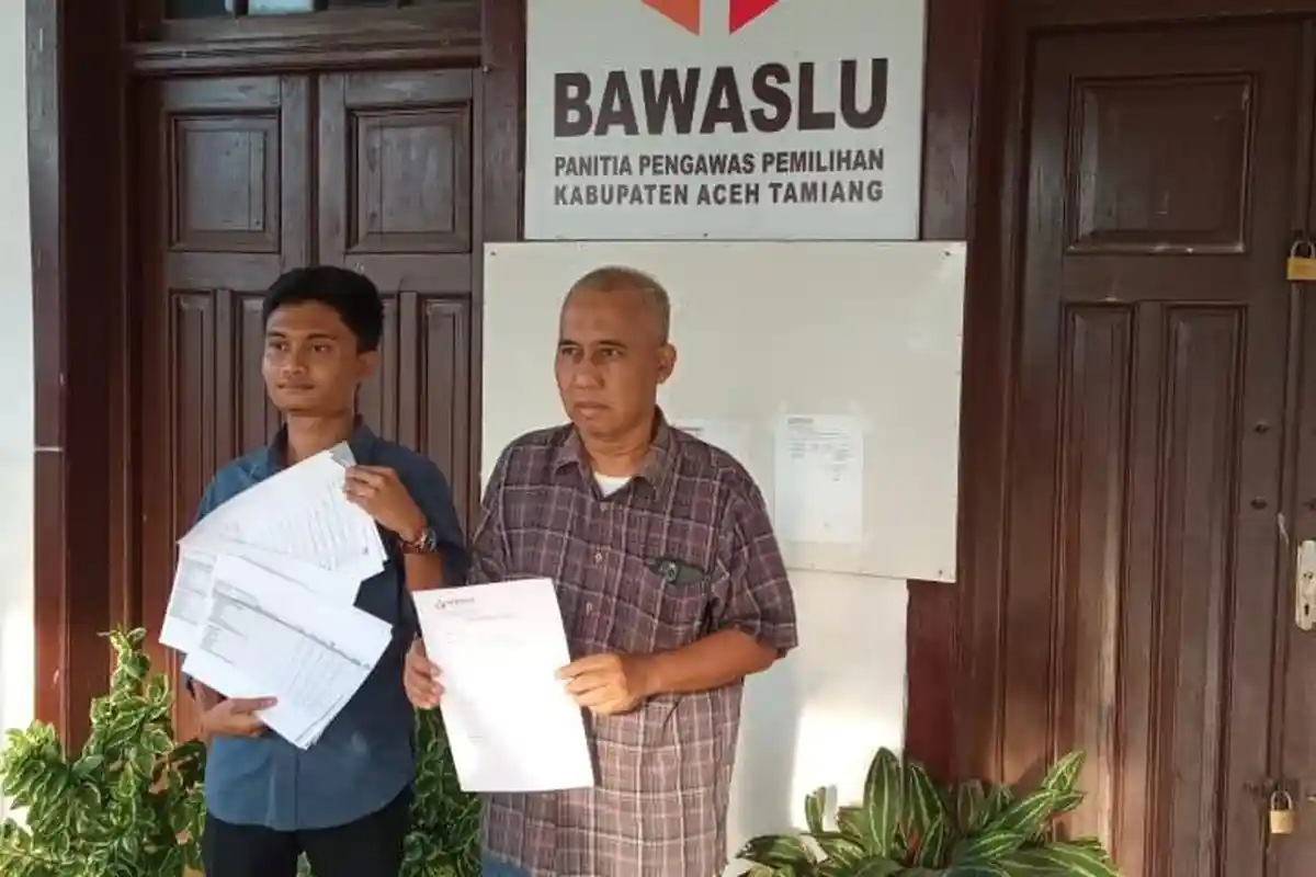 Caleg Laporkan PPK Kejuruan Muda Terkait Kasus Dugaan Penggelembungan Suara